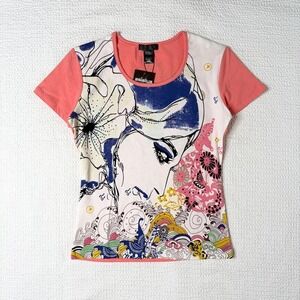 deadstock Custo Barcelona linework graphic tee